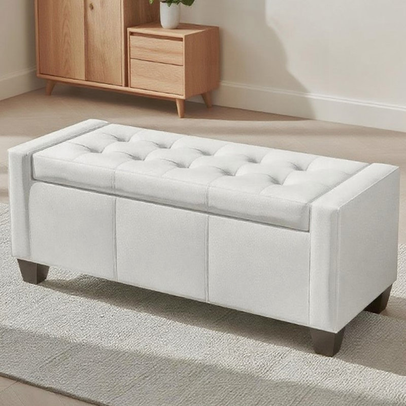 Rectangular Tufted Storage