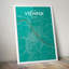 Vienna City Map - No Frame Print-1363227785