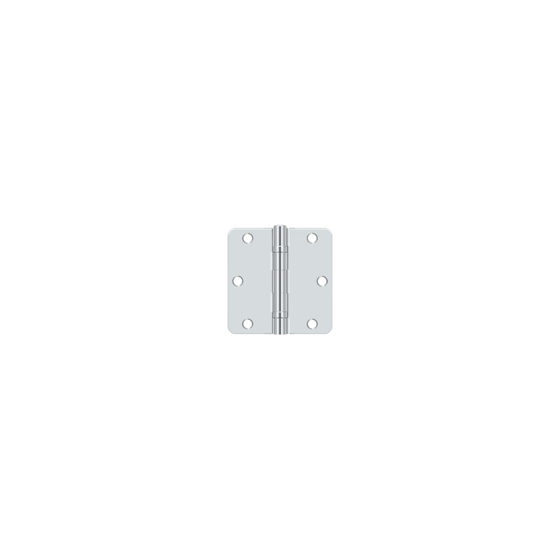 64'' x 64'' Steel Surface Mount Hinge, Polished Chrome