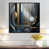 Black Floater Framed Canvas