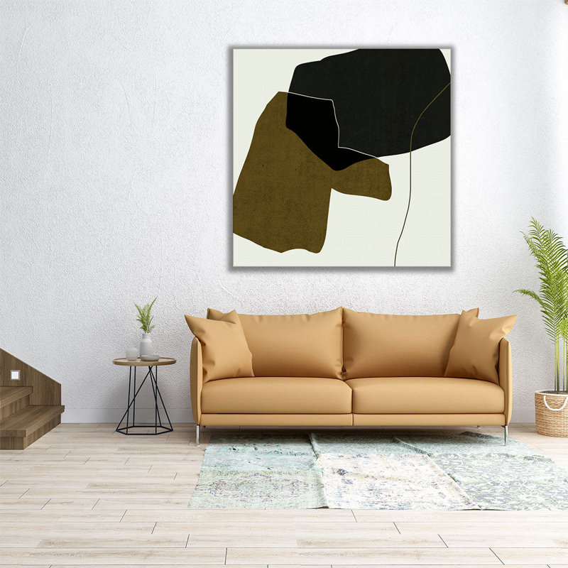 Shape Silhouettes II - reproduction d'art sur toile, H 40 po x l 40 po