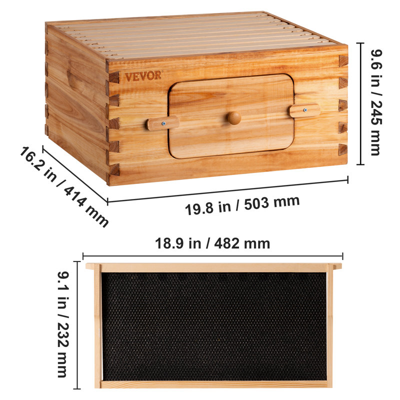 Articles apicoles en bois