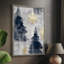 «Christmas Holiday Art» CCLxxix, reproduction d'art encadrée - bois massif-1131361708