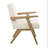 Uttermost Blakely White Dining Arm Chair