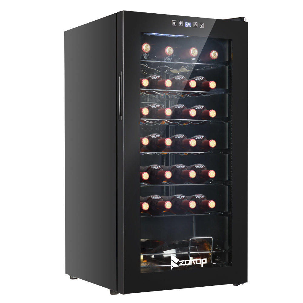 Winado 28 Bottle Single Zone Freestanding Wine and Beverage