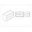 Ensemble de meuble-lavabo mural simple 42 po Lords Kody-473202670