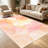 1PC watercolor warm bokeh circle pattern area rugs for Living Room, Soft and Comfortable, All-season, easy-care, machine washable Indoor floor mat, ideal for dining table, bedroom, kitchen, entryway, Home Decor, Outdoor Decor.-1662700476