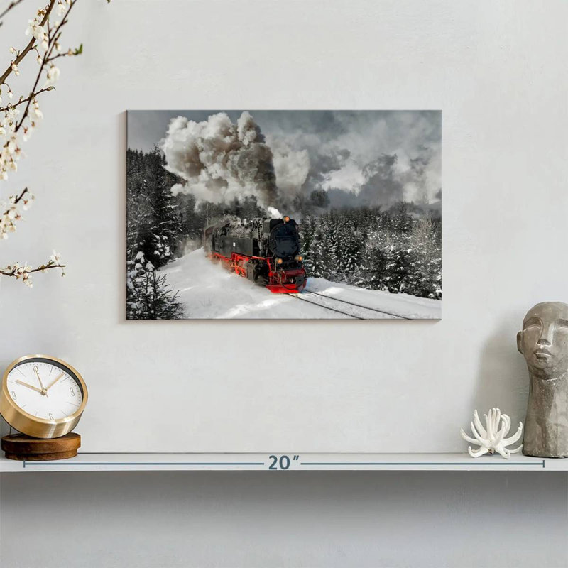 Mehar German Steam Train, 8" H x 12" W