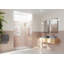 Halo 59.75 in. x 78 in. Frameless Glass Hinge Shower Door-273845972