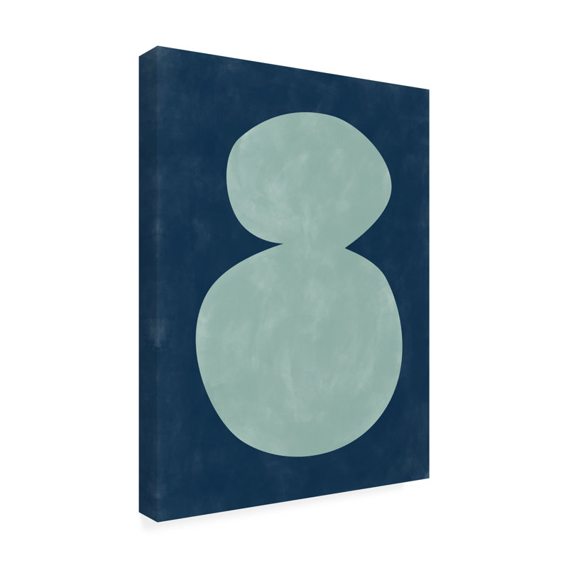 Œuvre d'art sur toile bolologia Elena Ristova Aspectratiobluerust63, H 18 po x l 24 po