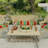 Sunbrella 44" x 18" Contoured Outdoor Wicker Bench Cushion-620469324
