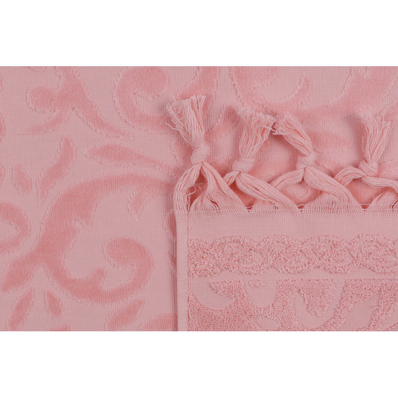 Ensemble de 2 serviettes 100% coton Letts, Poudre