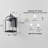 1 Light 12.62h Outdoor Wall Lantern