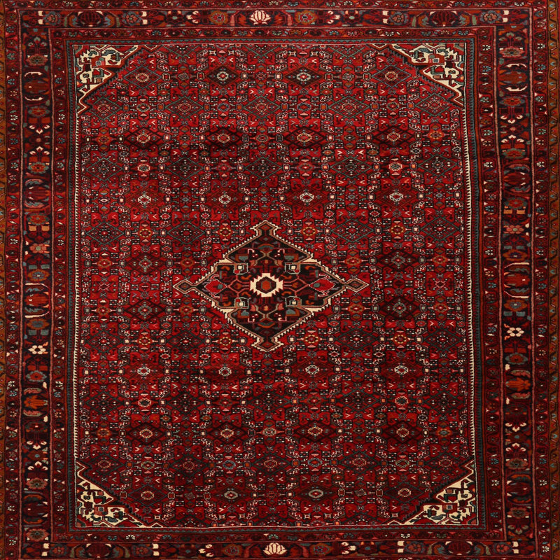 Cassaundra Oriental Indoor Rug, Square 3'