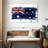 Borges Painted Australian Flag-107700605