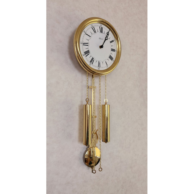 Brass Wall Clock