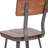 Restaurant Chair with Wood Seat & Back and Powder Coat Frame