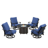 Javyon Outdoor 6 - Piece Conversation Set