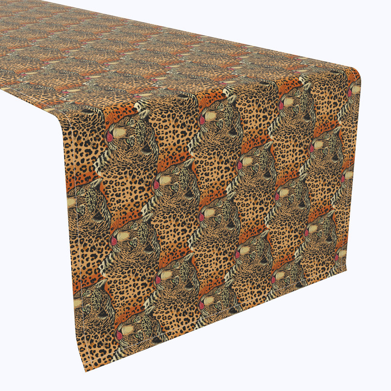 Hedd Geometric Table Runner, 108" x 14"