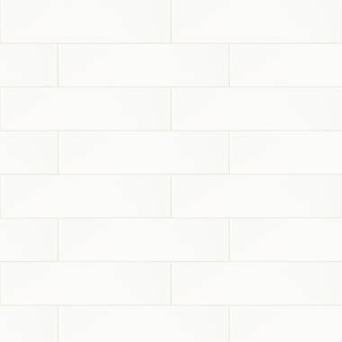 MSI Metro White 2 x 8 Glossy Ceramic Wall Tile