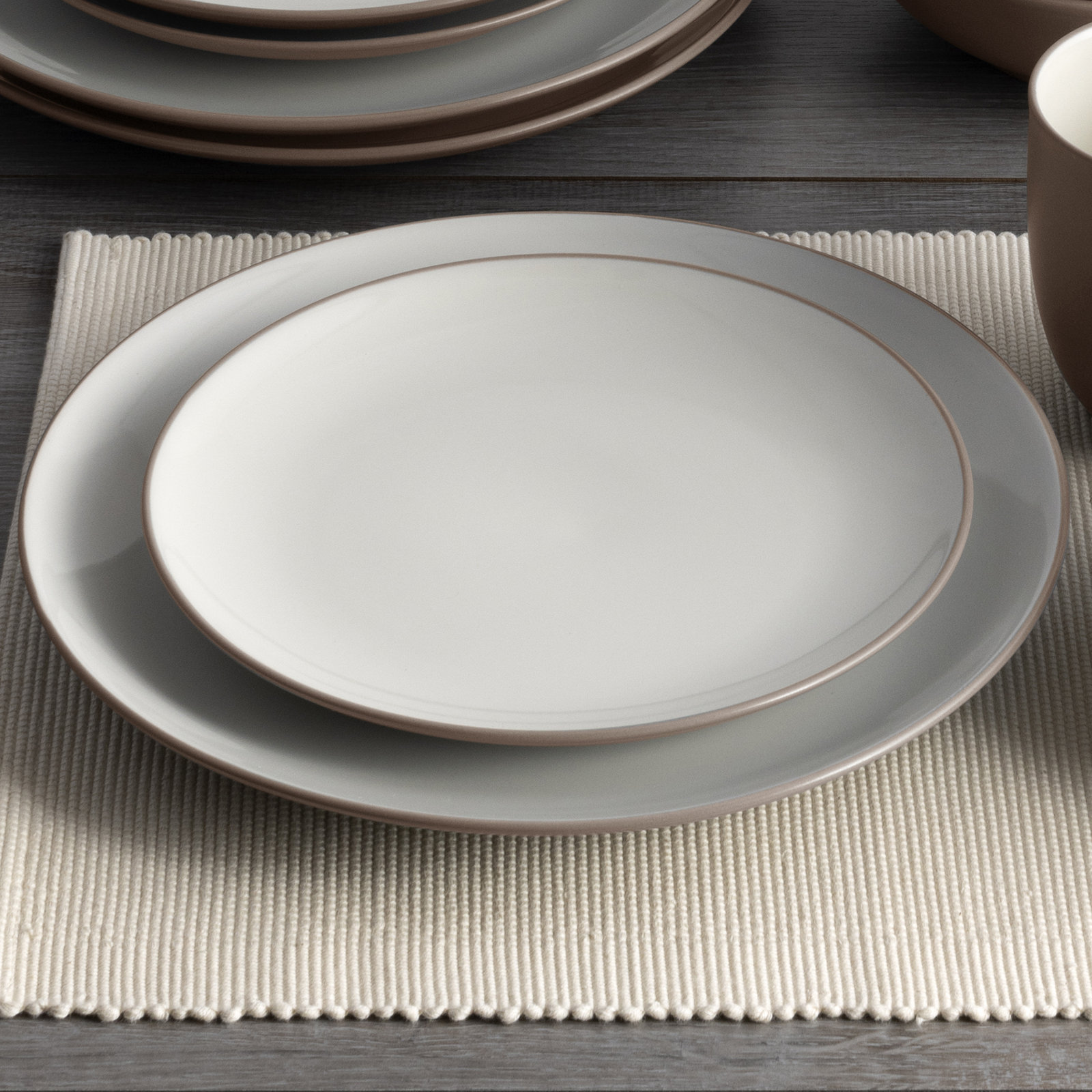 Colorwave 11" Dinner Plate, Clay