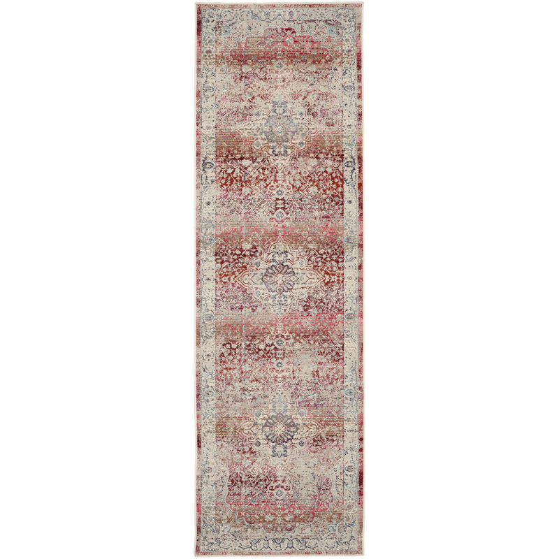 Benedikt Oriental Indoor Rug, Runner 2'4" x 8'
