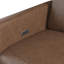 Fauteuil inclinable électrique Jaxon, similicuir cacao-221856283