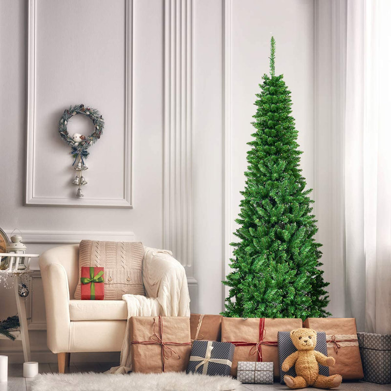 6.56' H Lighted Artificial Christmas Tree