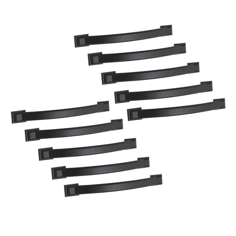 Devan 5" Center to Center Arch Pull Multipack, Matte Black