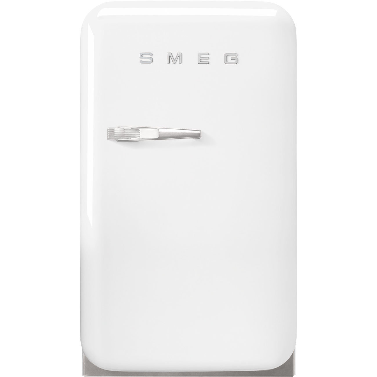 SMEG 50s Style Freestanding Mini Fridge, Right, White