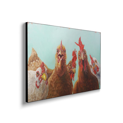 Reproduction d'art sur toile en métal, "Steppeix" par Lucia Heffernan