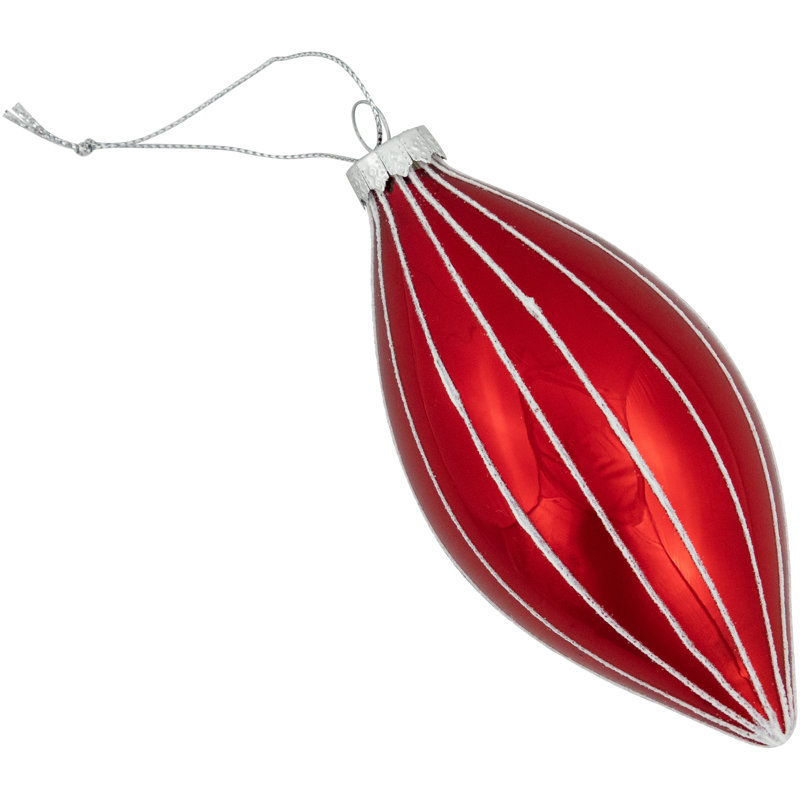 5'' Glass Finial Ornament