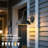 1-Pack Matte Black Gooseneck Barn Lights - Outdoor Wall Sconces with Brass Interior, Weatherproof Farmhouse Lighting for Patio, Porch & Garage-2087518516-2083961117