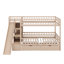 Lit superposé avec rangement pour escalier, glissières et tiroirs de rangement-1782222816