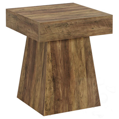 Wooden Square End Table
