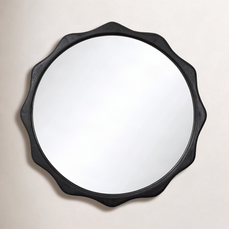 Miroir d'appoint mural Eastham, Noir