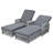 77.5" Long Reclining Chaise with Cushions-406381753-420124444