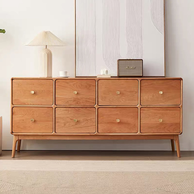 Buffet de style nordique de luxe et rétro, H 33,1 po x l 78,7 po x P 16,5 po