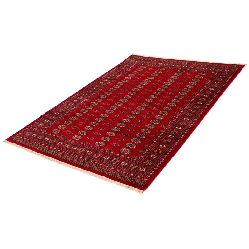 Tapis rouge Finest Peshawar Bokhara 7 pi 1 po x 10 pi 0 po