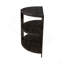 Console Kalne en forme de demi-lune avec 2 tablettes ouvertes