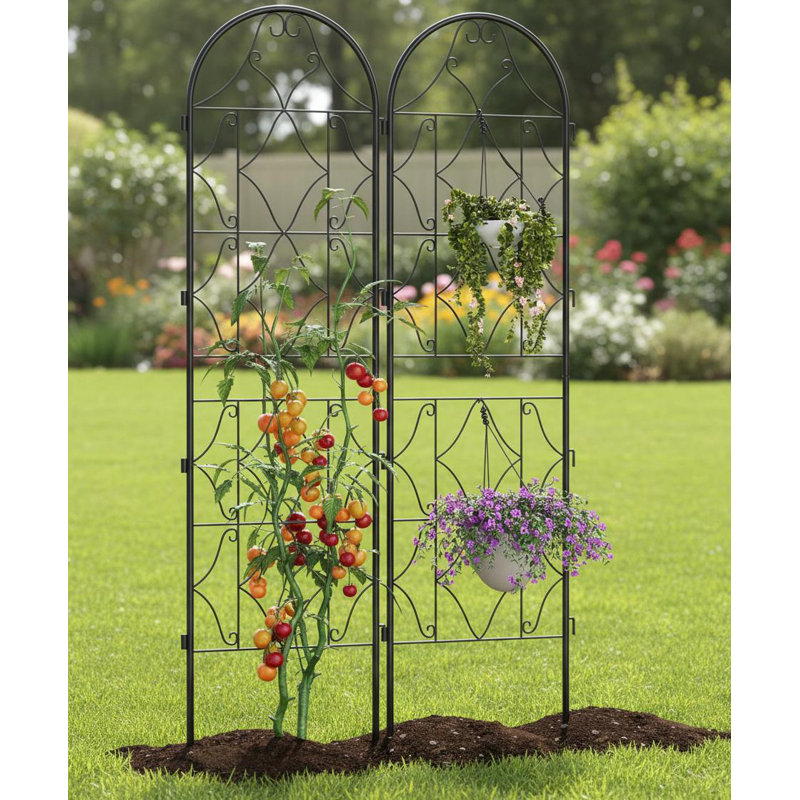 2 pièces de treillis de jardin sans clôture pour chien, H 74,8 po x l 43,2 po x P 0,05 po
