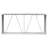 330cm W x 84cm D Metal Log Store-2028042017