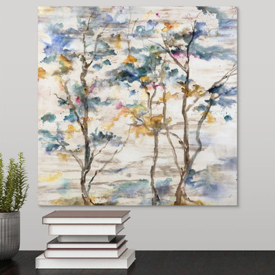 «Trio in Full Hue», peinture sur toile