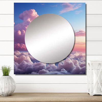 Miroir carré pour décor mural