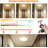Rechargeable Ceiling Light No Wiring Battery Operated Ceiling Lights With Remote Motion Sensor Dimmable Timing Motion Activated Overhead Shower Light