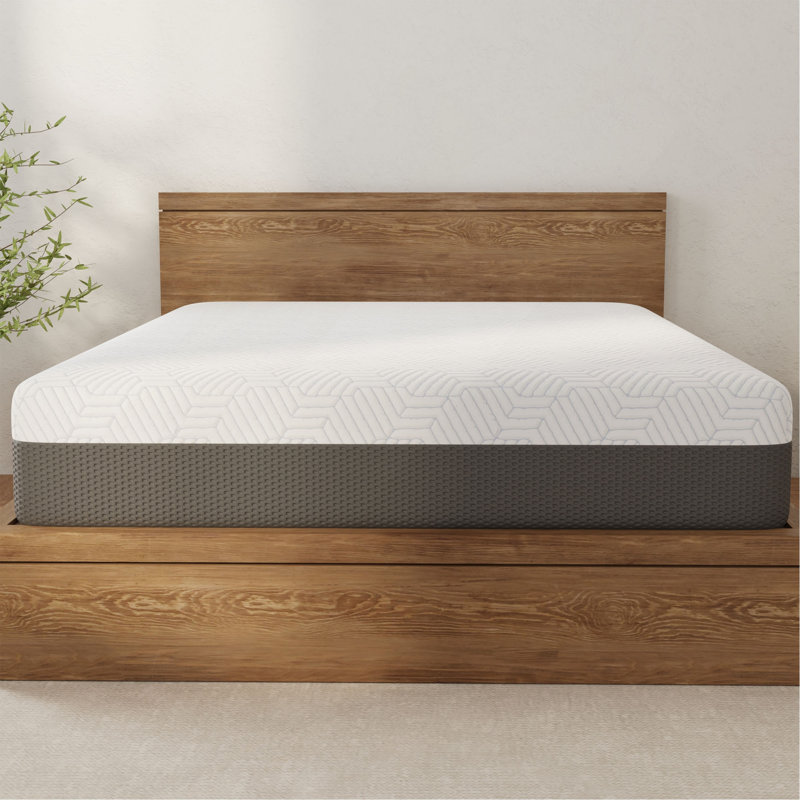 Grand matelas moelleux de 12 pouces avec housse de refroidissement Fria, Grand lit