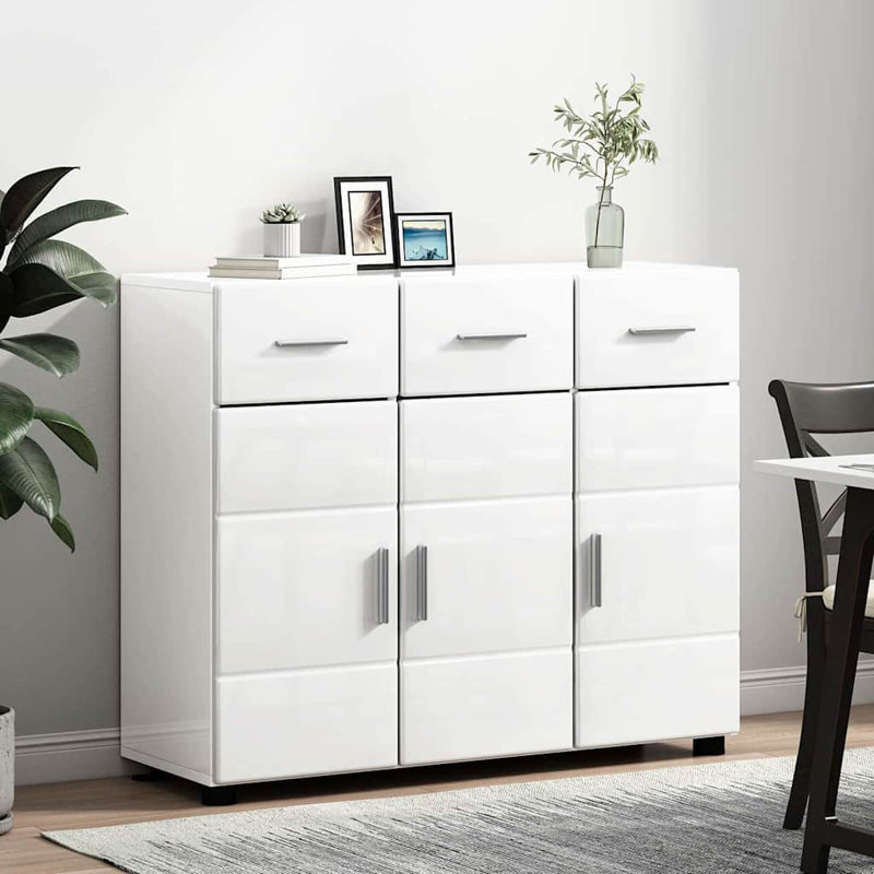 Standard Accent Cabinet, High Gloss White