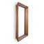 Othello Square Stainless Steel Wall Mirror