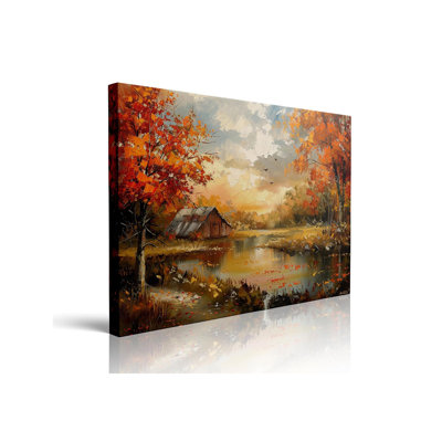 1 Piece Wrapped Canvas Wall Art