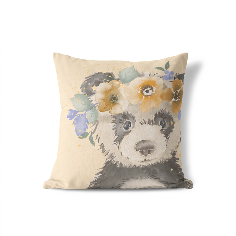 Coussin Panda, H 20 po x l 20 po